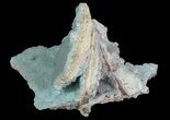 Botryoidal, Blue Hemimorphite - Mine, Arizona #64209-1